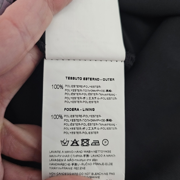 Rinascimento Floral Long Sleeve Mini Dress Statement Sleeves Size XL - Picture 16 of 16